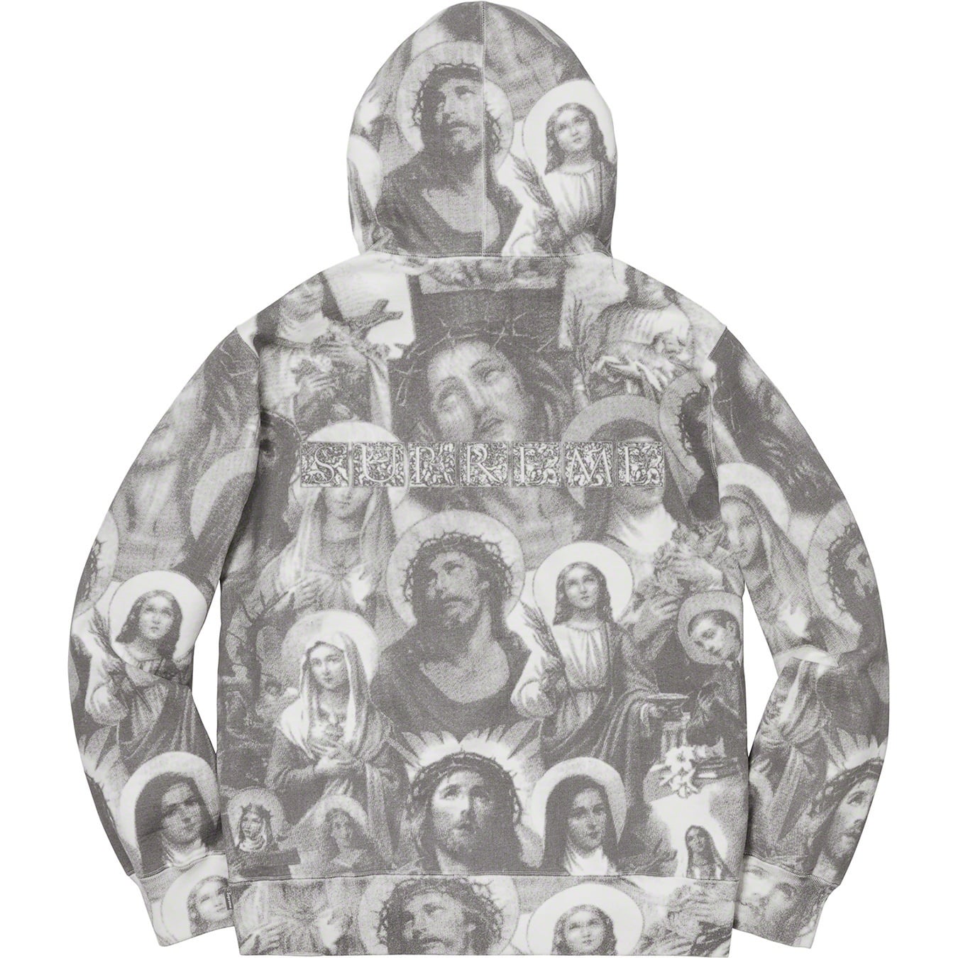 Jesus and Mary Hooded Sweatshirt view 4